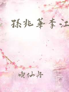 孙兆华李江小说