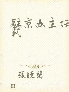 驻京办主任 下载