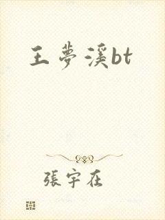 王梦溪bt