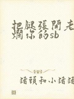 把腿张开老子臊烂你的sb