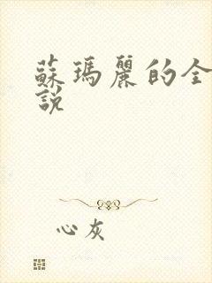 苏玛丽的全部小说