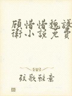 顾惜惜魏谦锦衣卫小说免费阅读