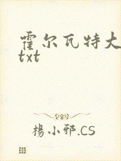 霍尔瓦特大街 txt