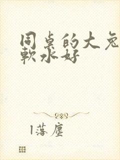 同桌的大兔子好软水好