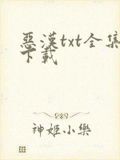 恶汉txt全集下载