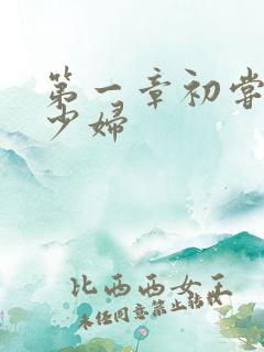 第一章初尝极品少妇