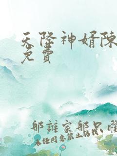 天降神婿陈黄皮免费