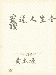 霸道人生全文阅读