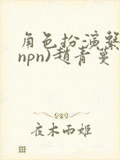 角色扮演系统(npn)赵青蔓