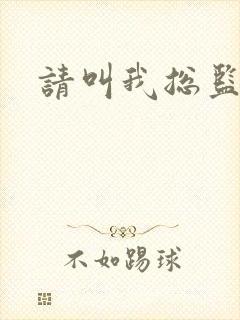 请叫我总监小说