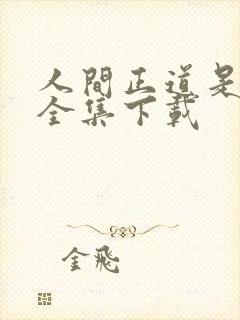 人间正道是沧桑全集下载