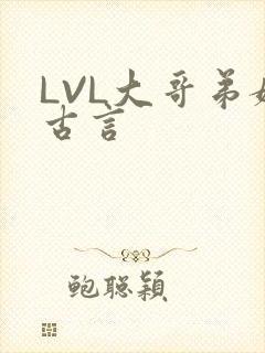 LVL大哥弟媳古言