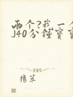 两个?我一个BJ40分钟宝宝