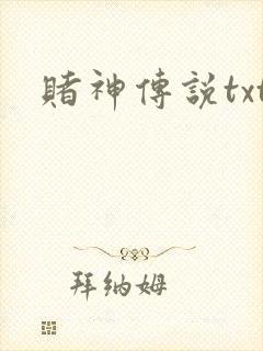 赌神传说txt