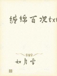 缠绵百次txt
