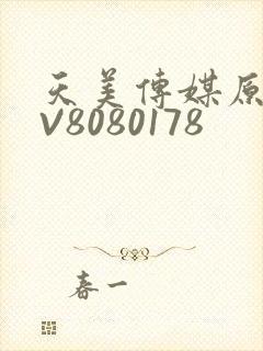 天美传媒原创MV8080178