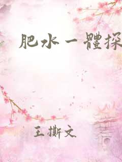 肥水一体探岳体