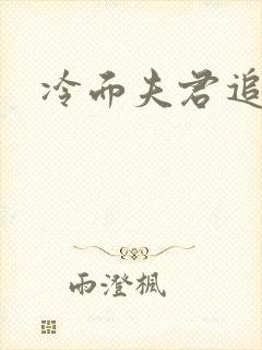 冷面夫君追逃妻