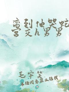 脔到他哭蛇双根宫交h男男