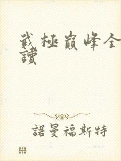 武极巅峰全文阅读