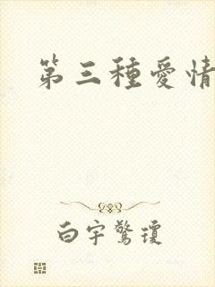 第三种爱情番外