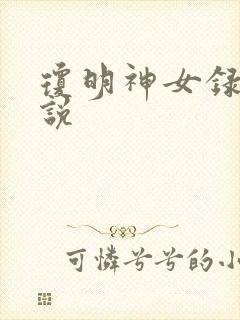 琼明神女录 小说