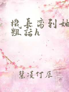 机长脔到她哭h粗话h