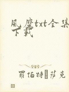 风魔txt全集下载