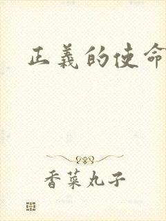 正义的使命小说
