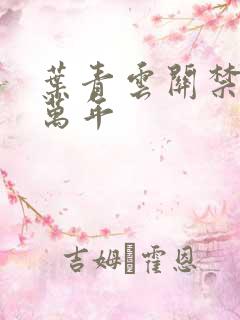 叶青云关禁闭一万年