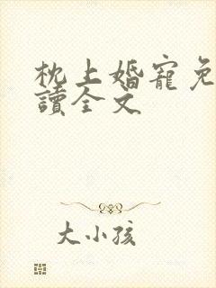 枕上婚宠免费阅读全文