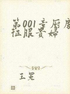 第001章厨房征服贵妇