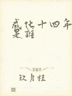 成化十四年攻受是谁