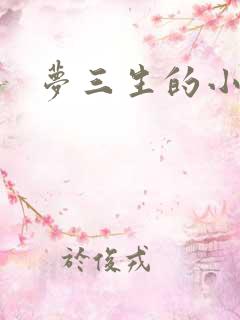 梦三生的小说