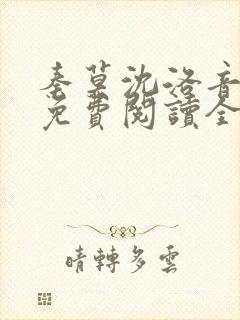 秦莫沈洛音小说免费阅读全文