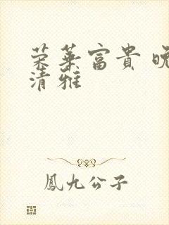 荣华富贵 晚歌清雅