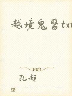 越境鬼医txt