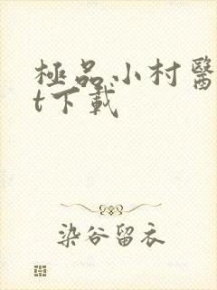 极品小村医txt下载