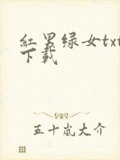 红男绿女txt下载