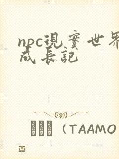 npc现实世界成长记