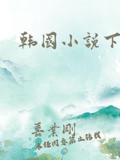 韩国小说下载