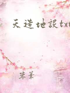天造地设txt