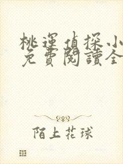 桃运侦探小说8免费阅读全文