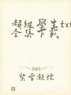 超级学生txt全集下载