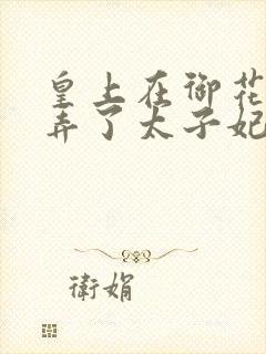 皇上在御花园c弄了太子妃