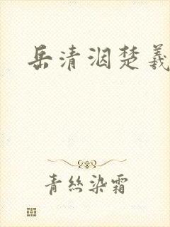 岳清洇楚羲小说