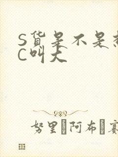 S货是不是想挨C叫大