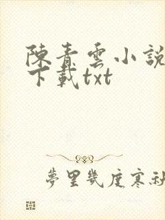 陈青云小说全集下载txt