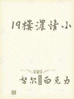 19楼浓情小说
