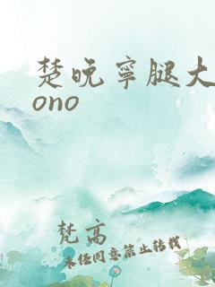 楚晚宁腿大张mono